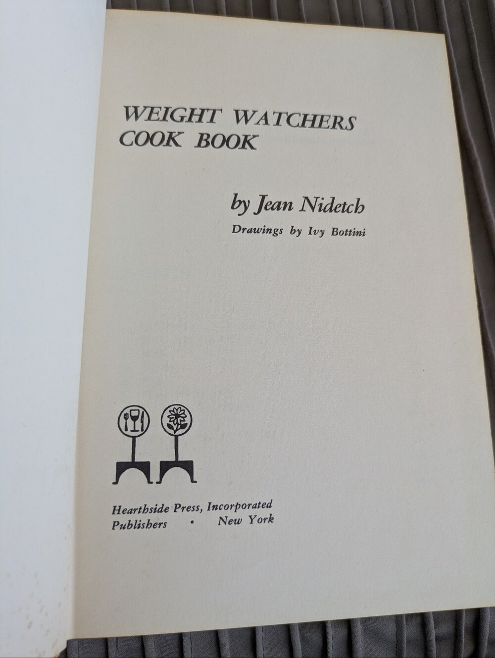 1st Ed Weight Watchers Cook Book, 1966 Artist Ivy Bottini, LGBTQ+ Activist